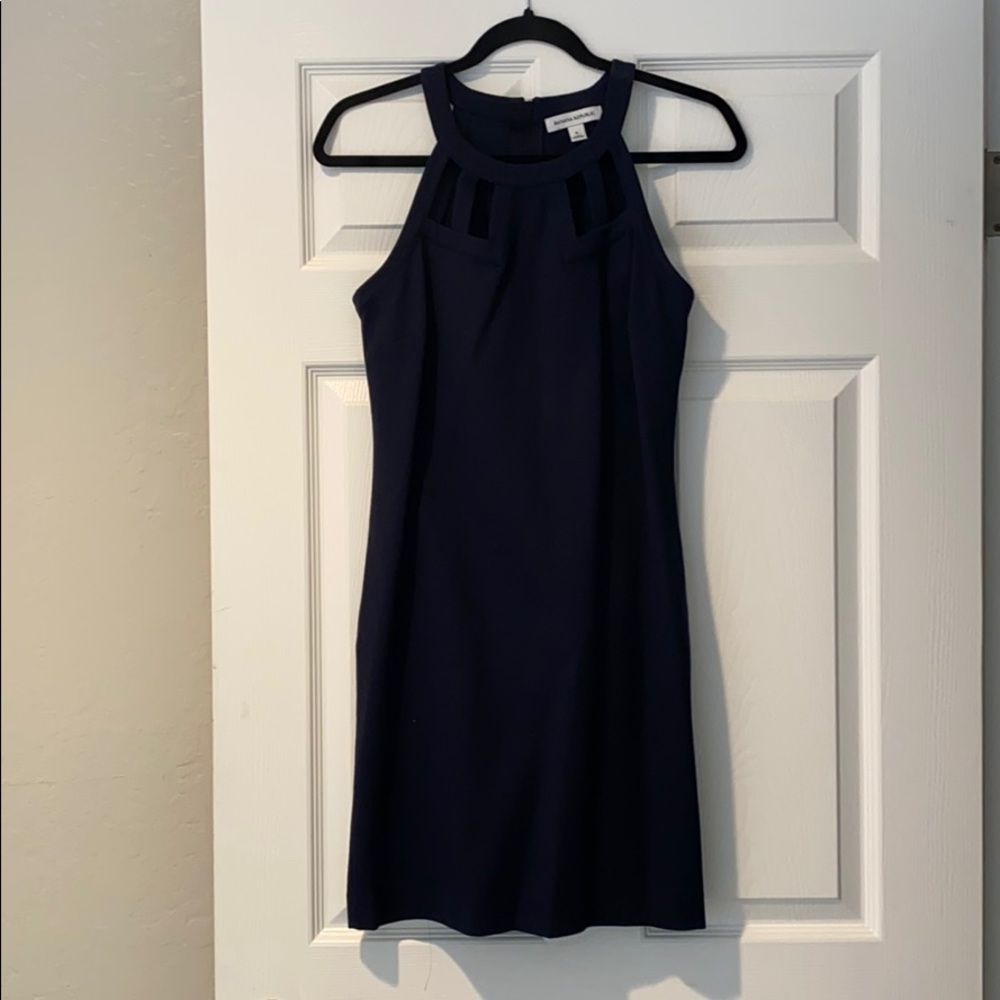 Navy banana republic dress